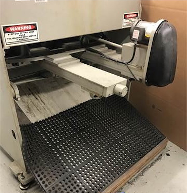 10 GA x 4' ACCURSHEAR ... SHEET METAL SHEAR